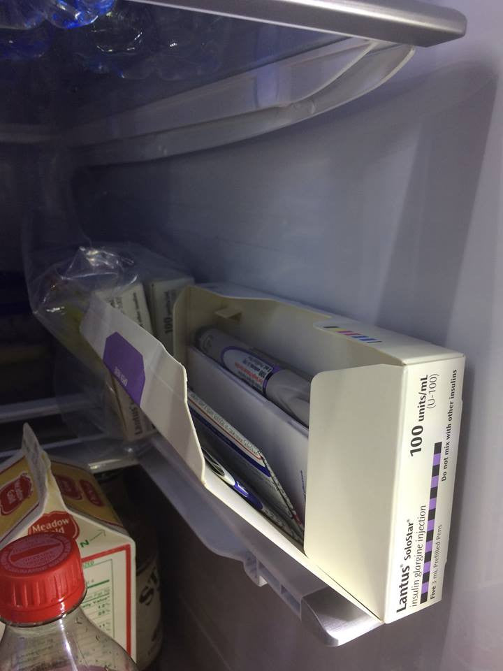 A Nice Way To Store Insulin Pens Inside Your Refrigerator